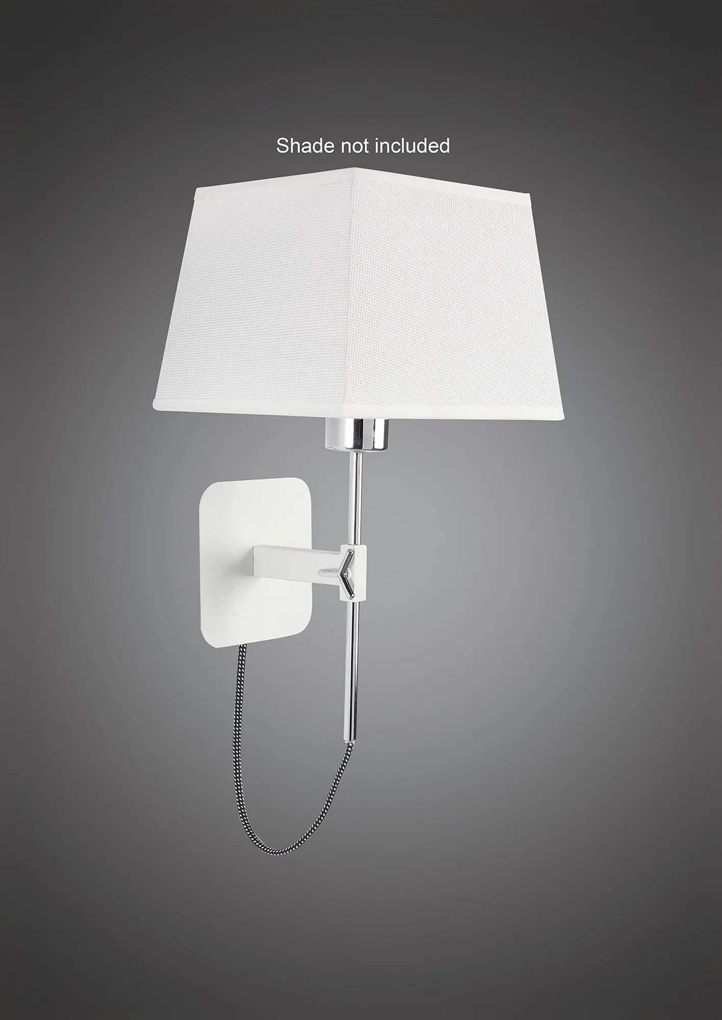 Habana White Wall Lights Mantra Armed Wall Lights